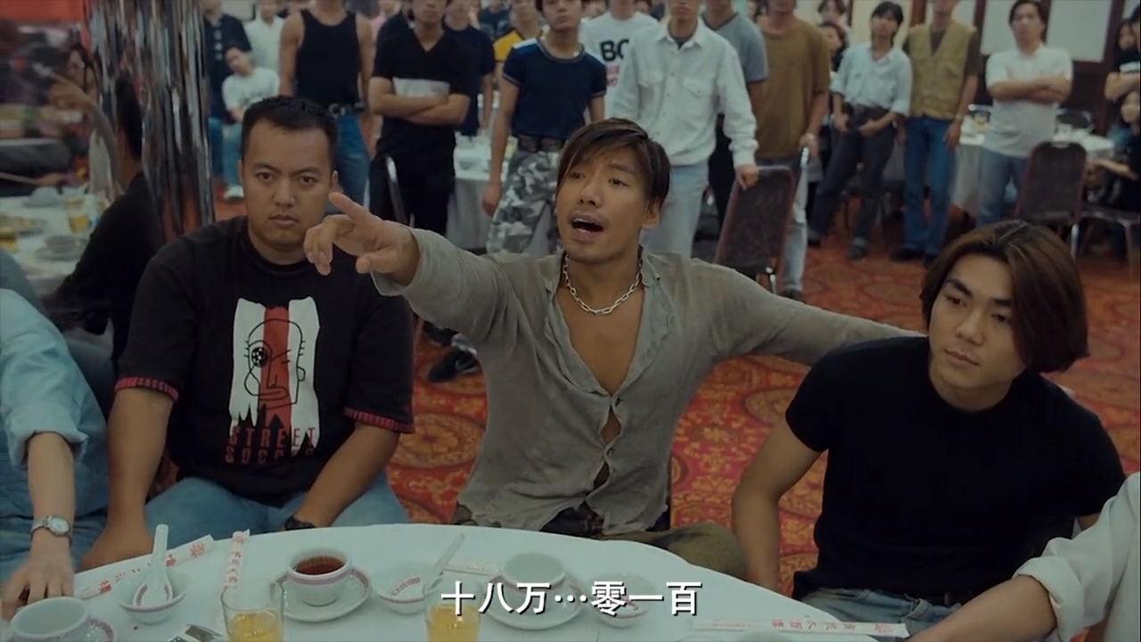 乌鸦把反派演绎得玲离尽致,就算是扛把子的陈浩南都有点怕他