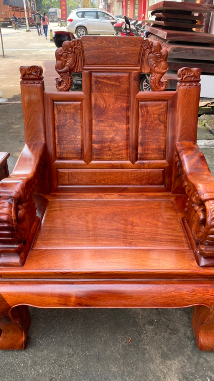 缅甸花梨(大果紫檀)家具,真材实料,中国工艺,榫卯结构