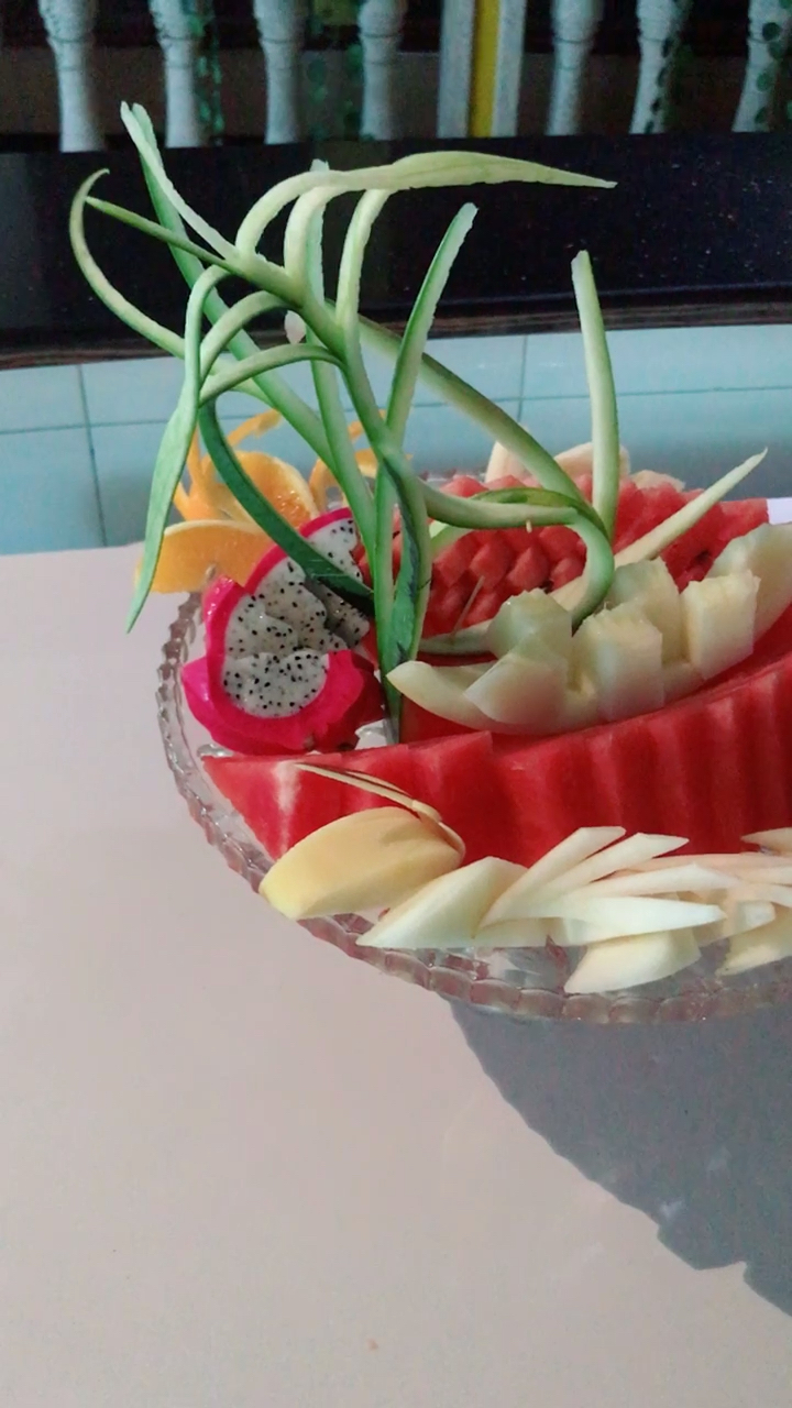 果盘这样切值多少钱