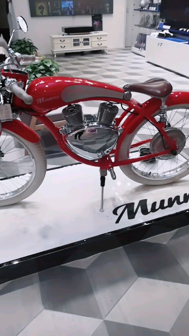 全民正能量#环保先驱者-门罗v2.0锂电智能电动摩托车