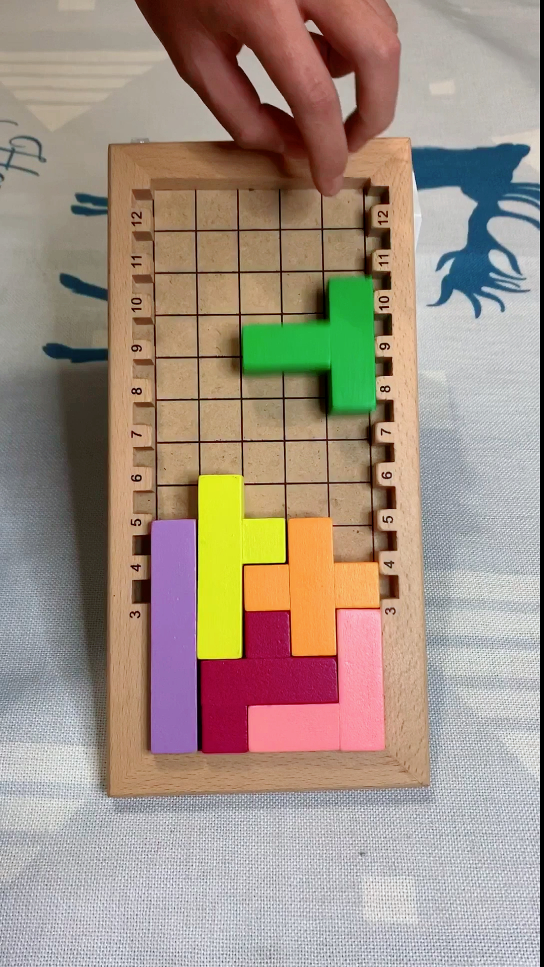 立体俄罗斯方块积木益智玩具,开发孩子智力好帮手,锻炼逻辑思维能力