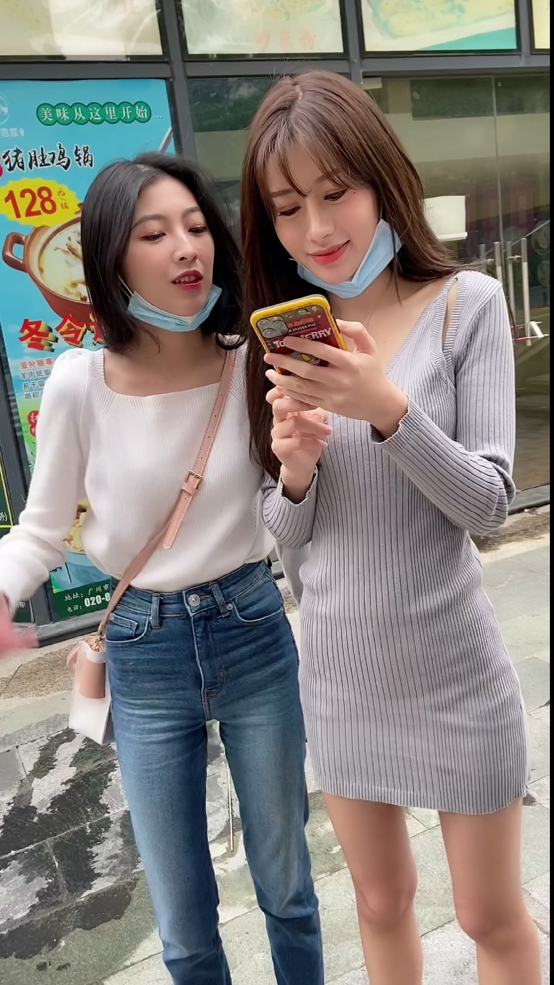 闺蜜姐妹花#姐姐漂亮还是妹妹可爱