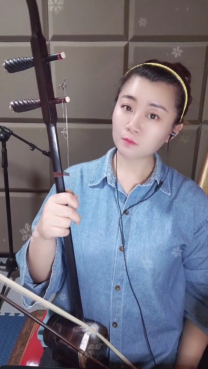 经典老歌#美女二胡拉奏《天龙八部》主题曲《痴情冢》伤感的旋律,催
