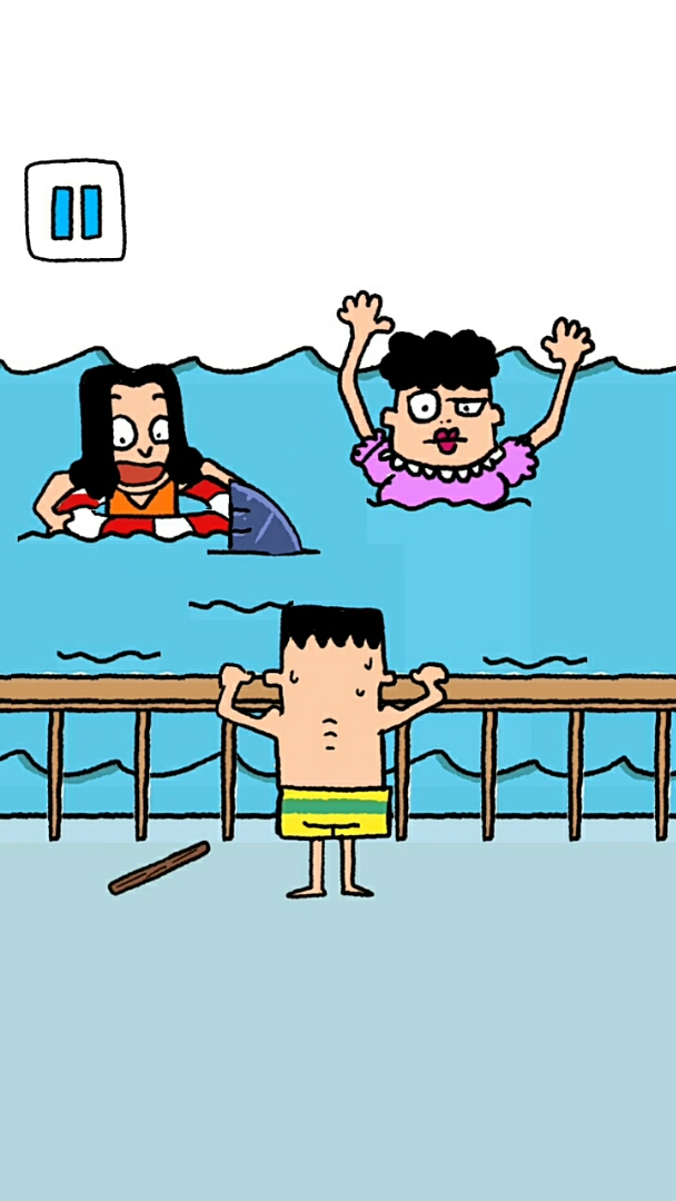 谁是段子王#世纪难题老婆与老妈同时掉水里你先救谁?