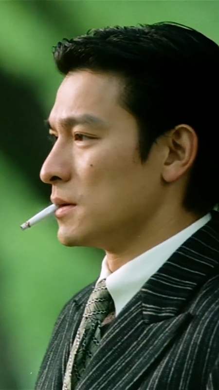 精彩影视#刘德华和张国荣的经典之作,对留胡子的男人完全没有抵抗力