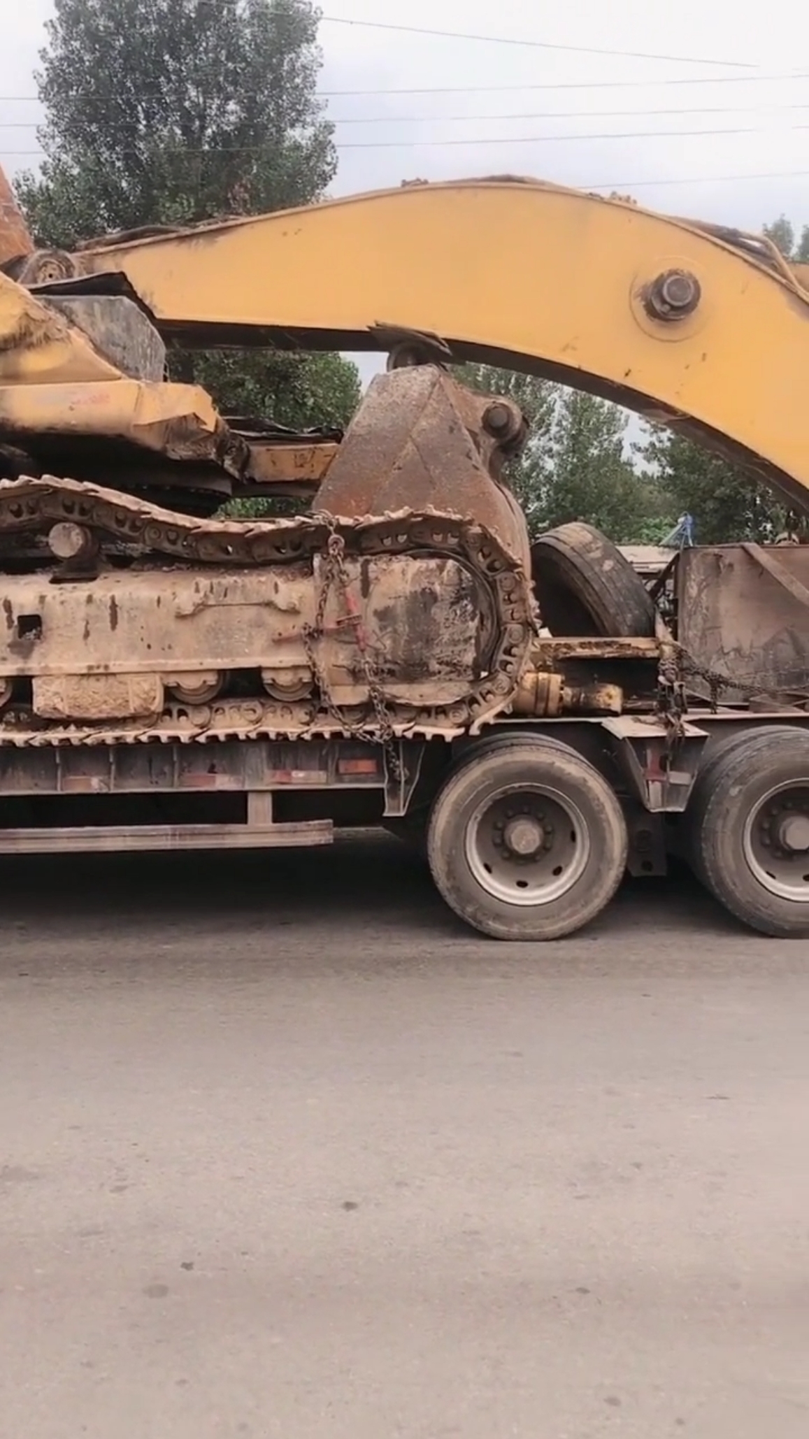 挖掘机,报废