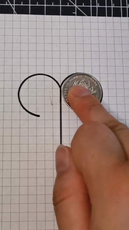 创意简笔画硬币可以画什么呢看到最后爱了爱了