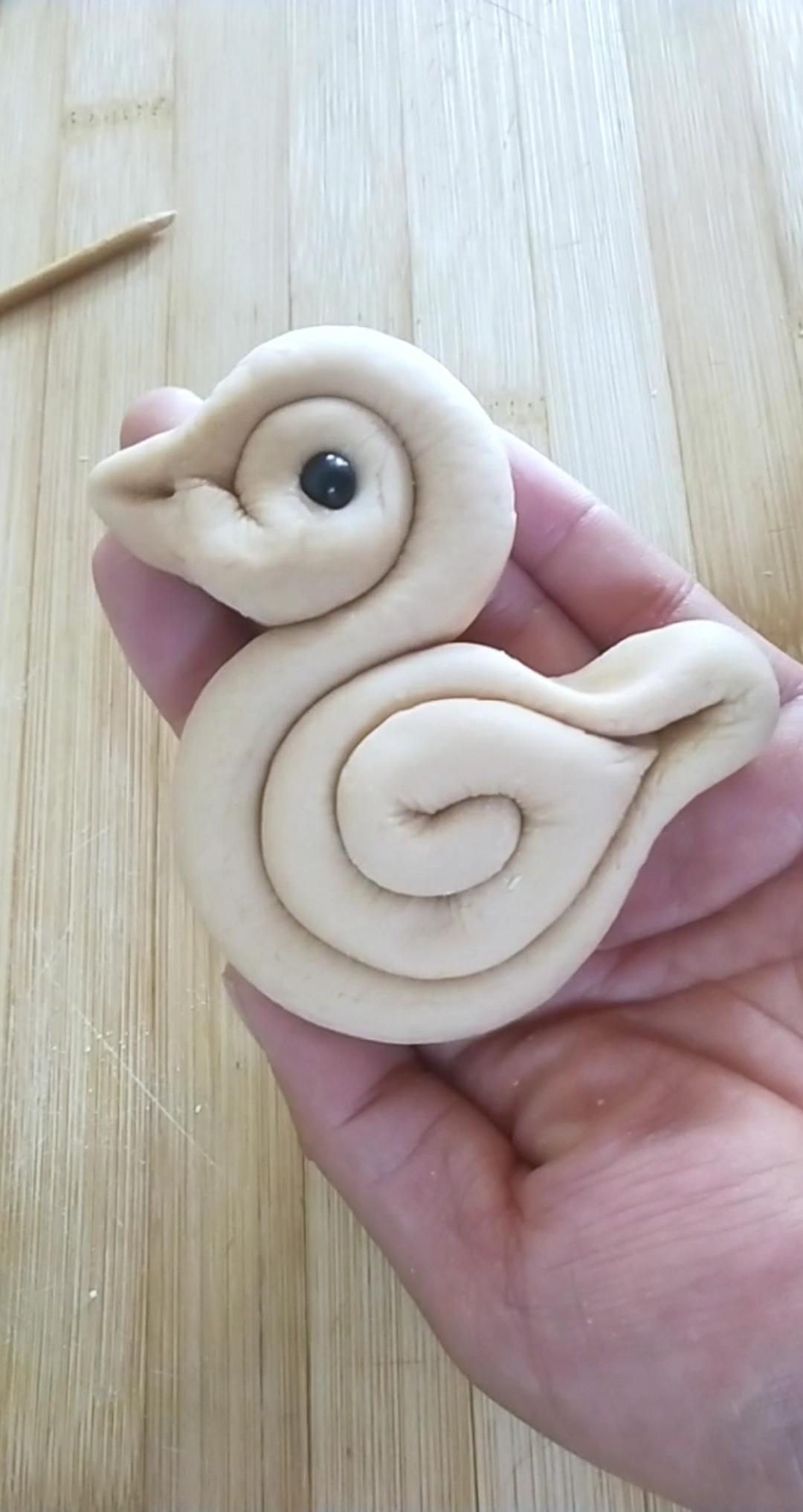 一根面小鸟馒头做法