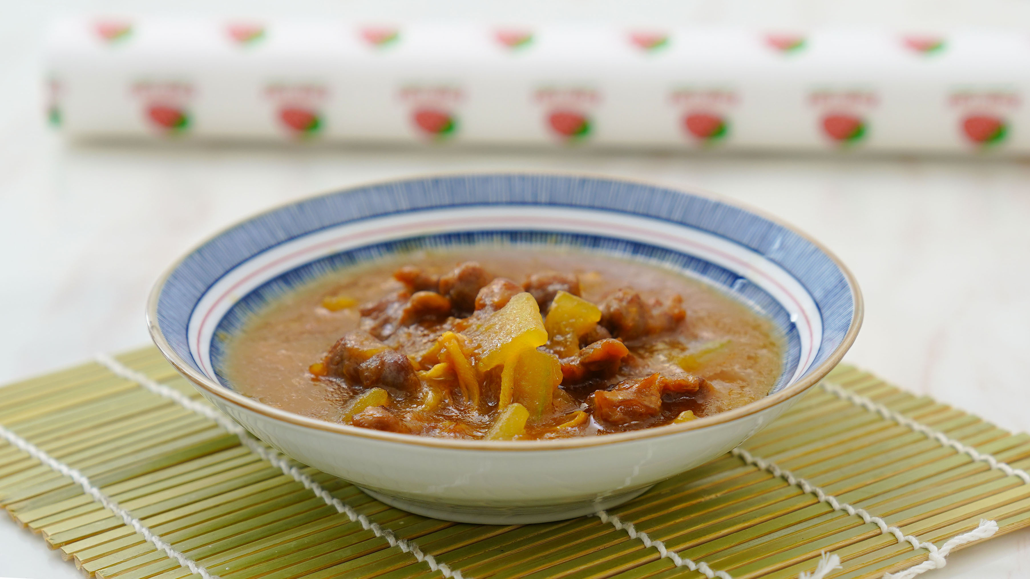 孕婦自己做飯,冬瓜炒牛肉,長胎不長肉還能利尿消腫,美容養顏