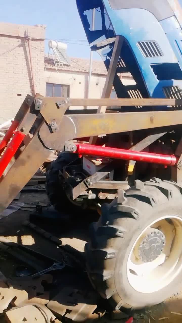 404拖拉机改装小铲车图片