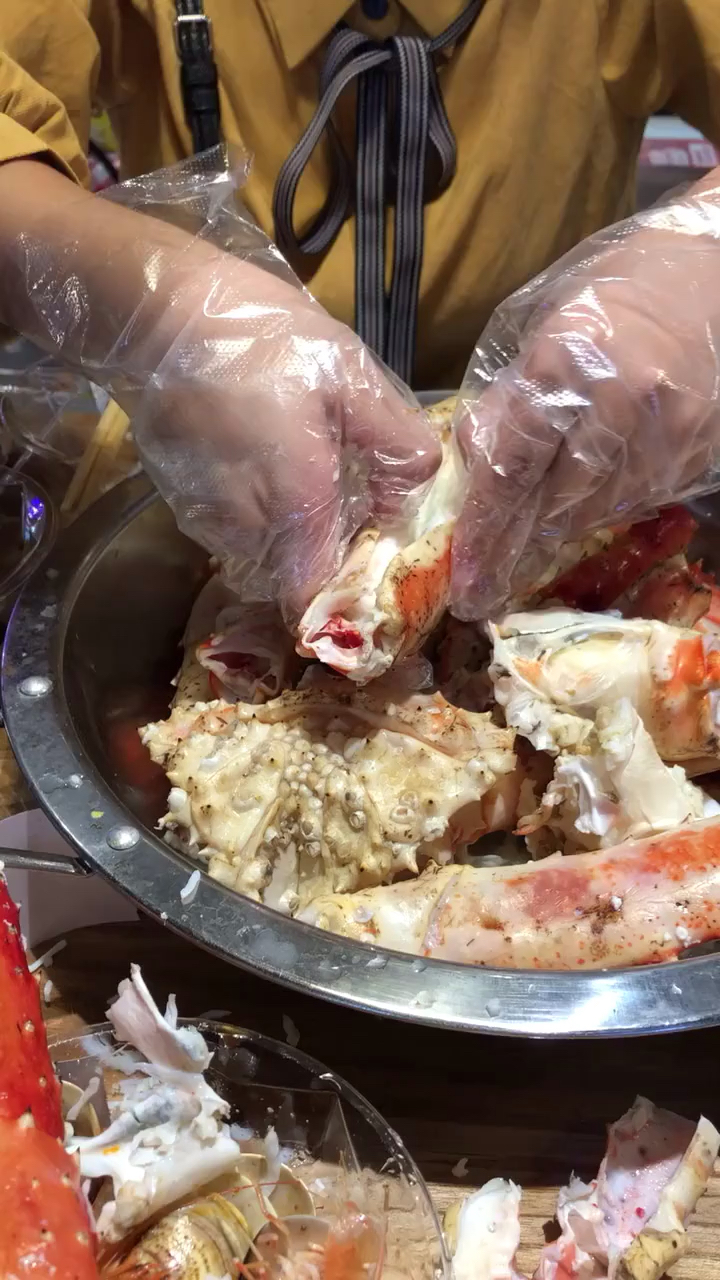 清蒸帝王蟹!