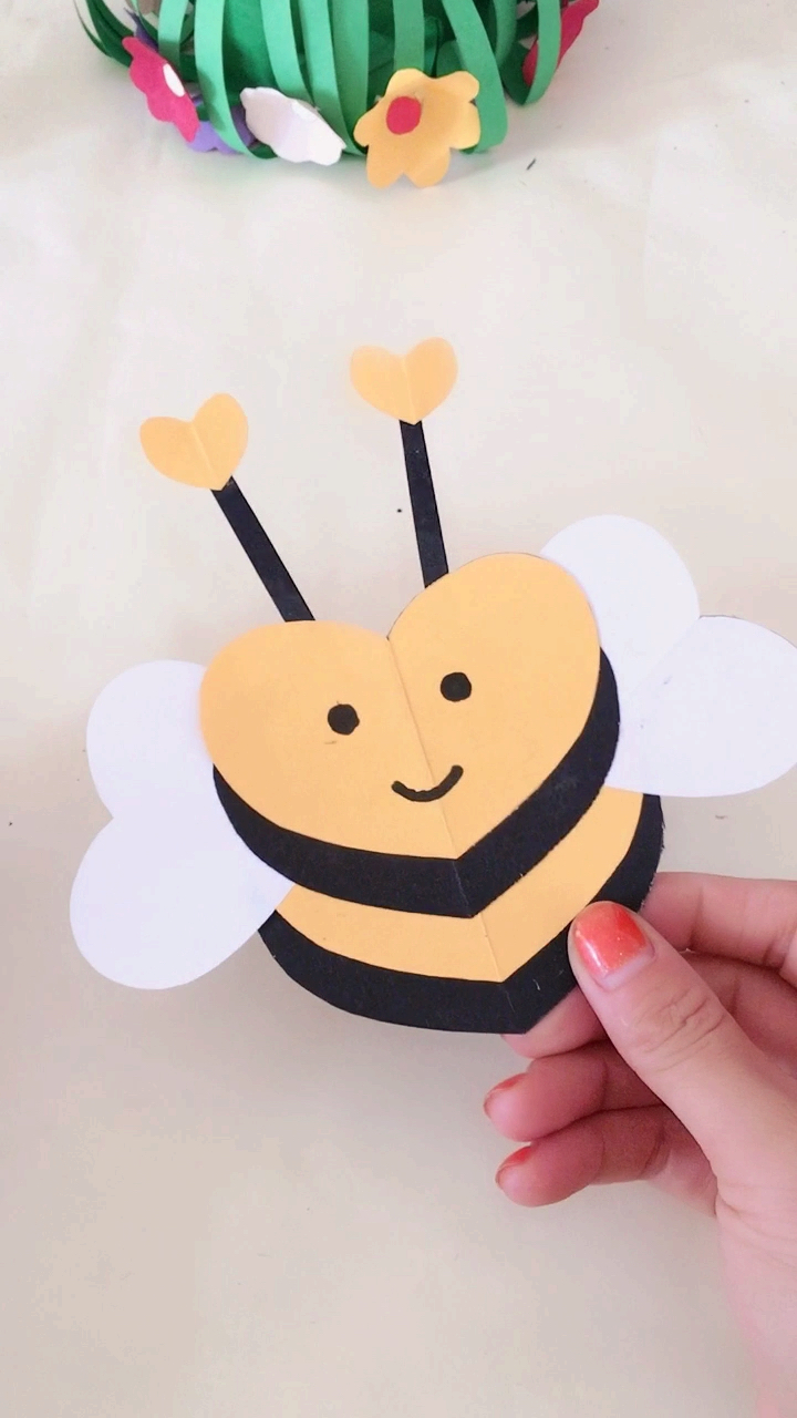 夏日亲子时光#爱心小蜜蜂,一看就会