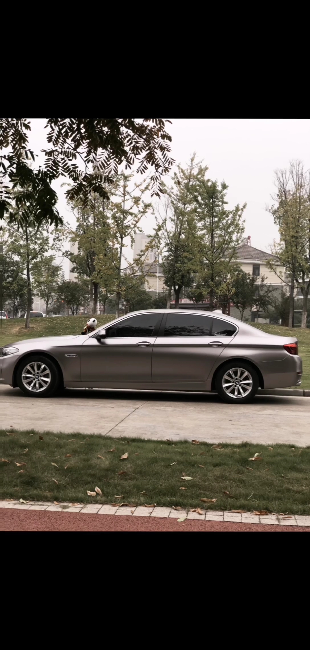 战斗灰##宝马5系改色#战斗灰