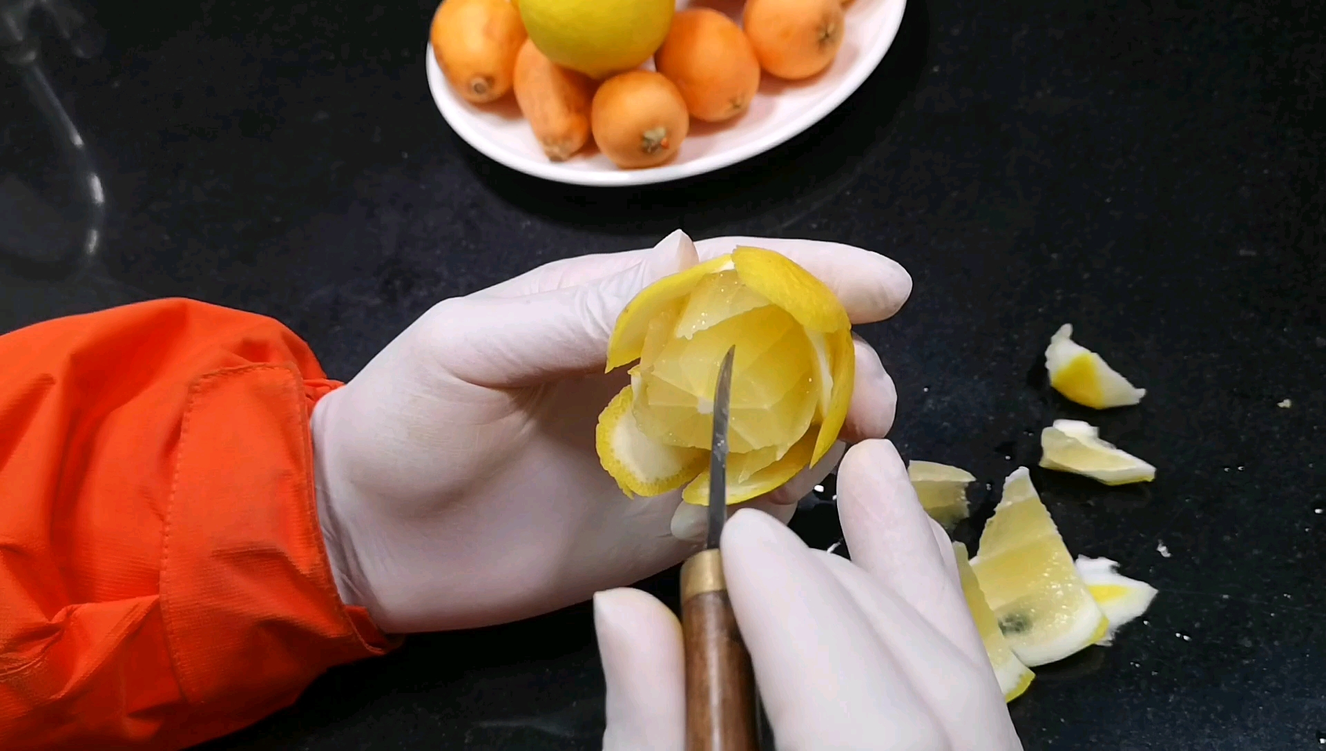 表白女神#柠檬也可以雕刻?是秀儿还是魔鬼?