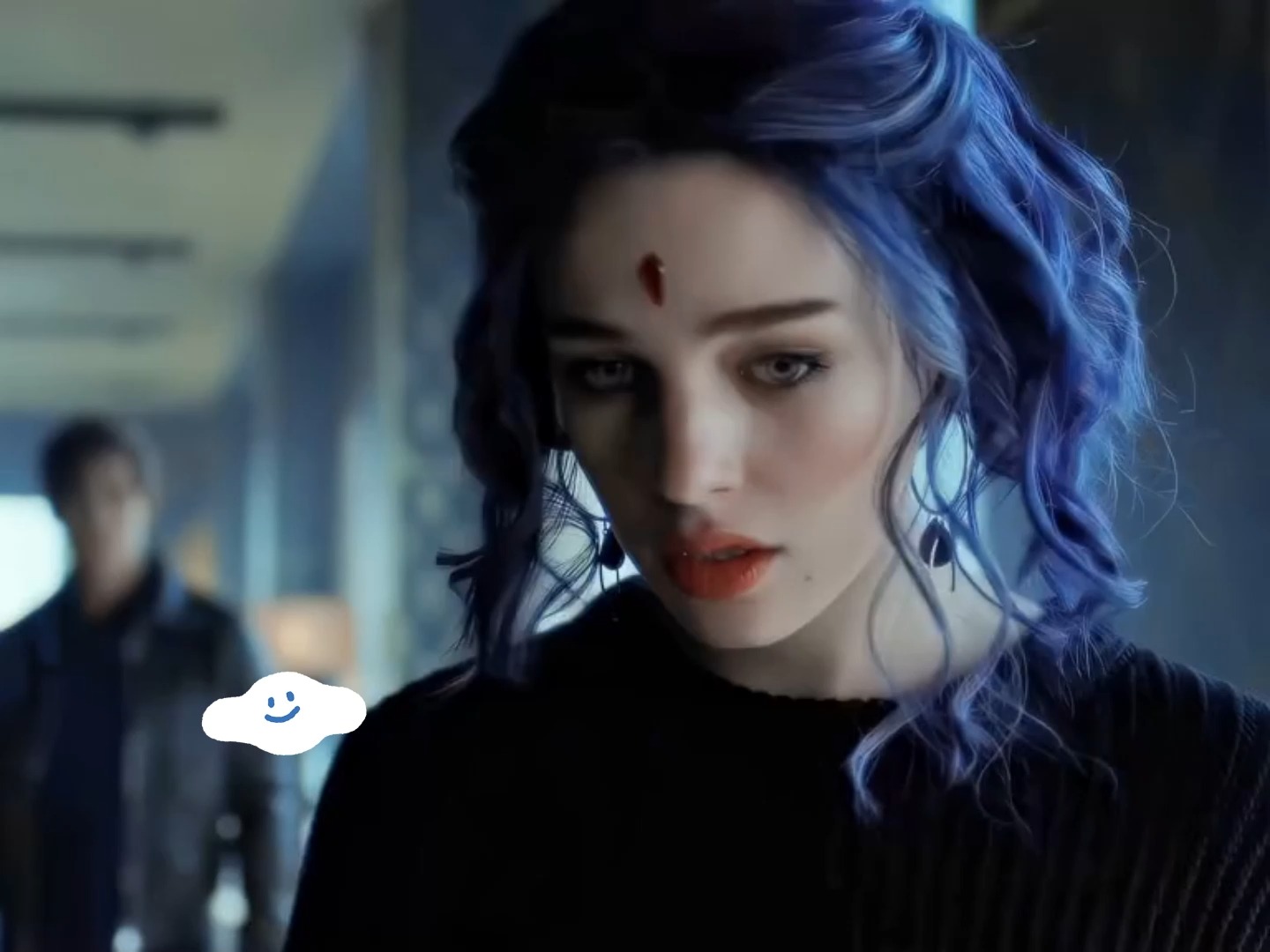 黑暗魔法少女-渡鸦,长大后的teagan croft真的好美,dc真的好会选人!