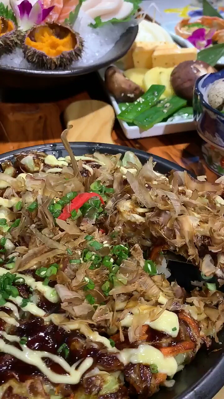 日料~甲壳烧~十几块钱,味道不错