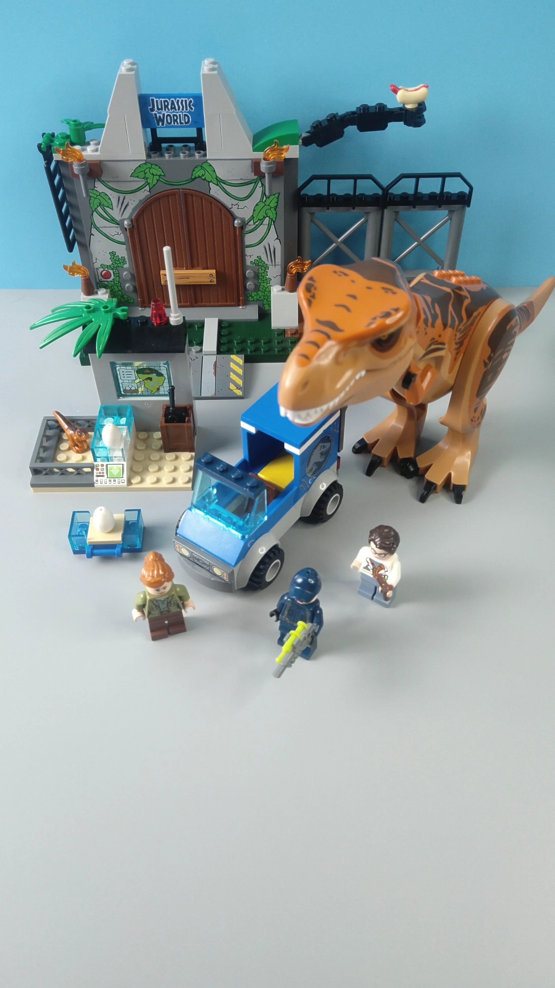 我要上热门#乐高积木小拼砌师系列10758霸王龙大逃亡,希望大家喜欢!