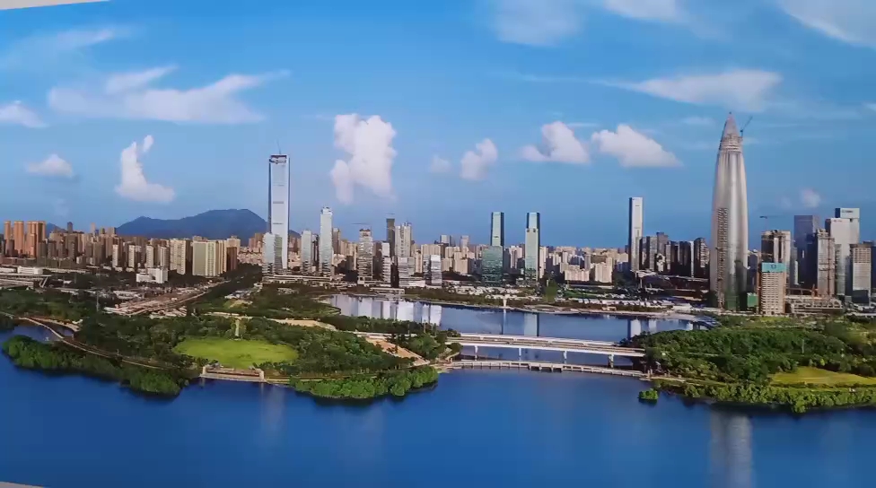 深深圳前海大湾区城市美景