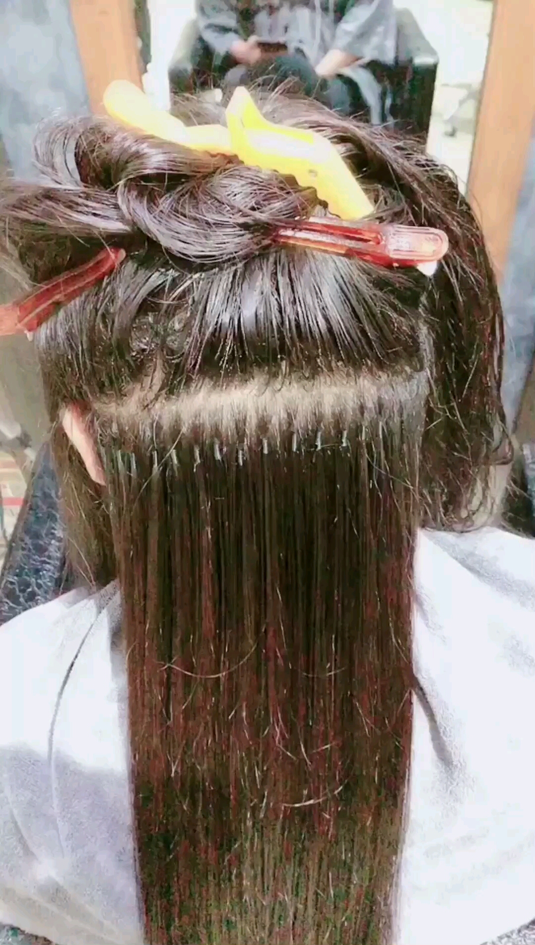 水晶线无痕接发愿你长发的梦