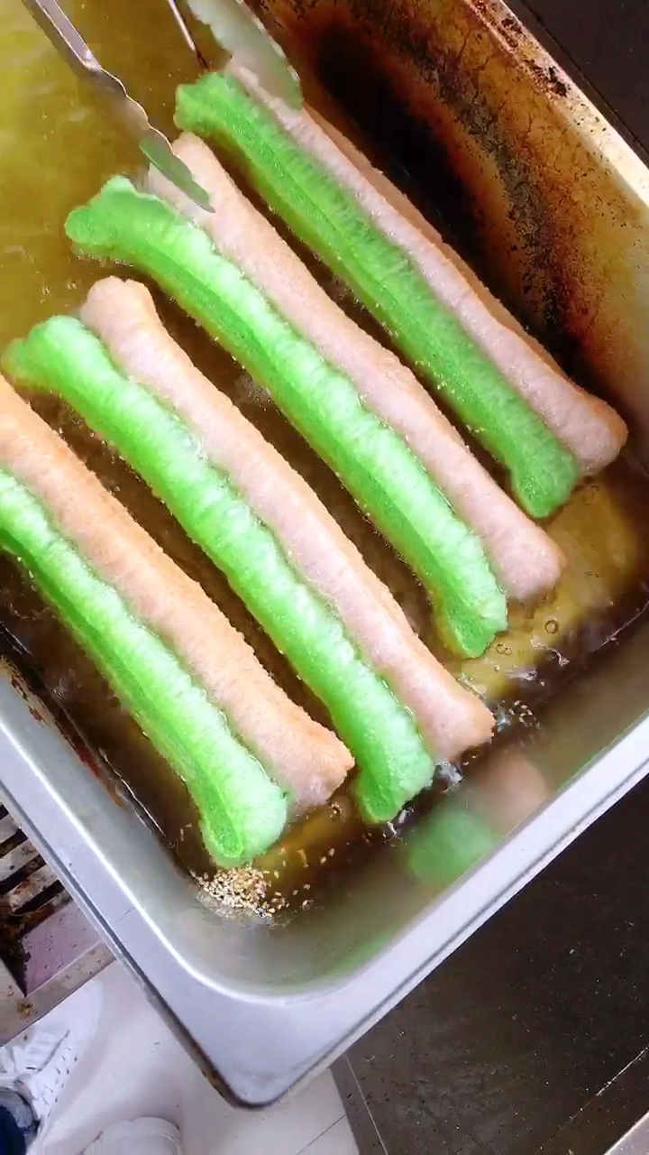 美食#果蔬油条