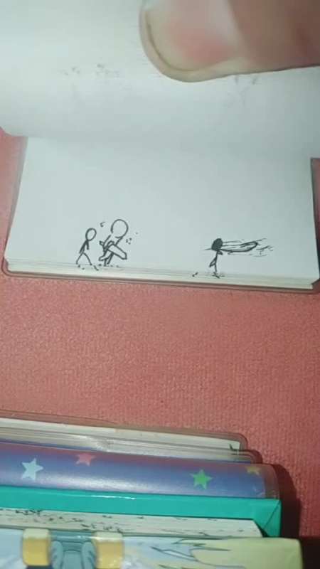 纸上动画,谢谢观看谢谢大家喜欢手翻画