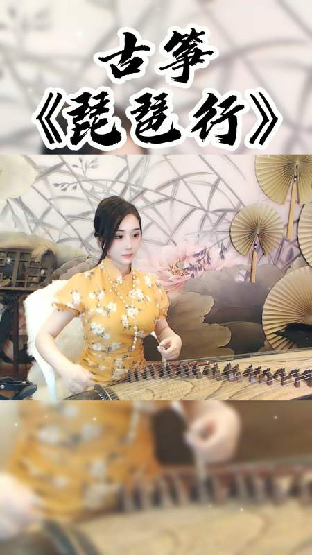 最美古筝曲古筝琵琶行yy4812
