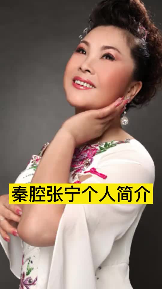 秦腔张宁个人简介你明白了吗