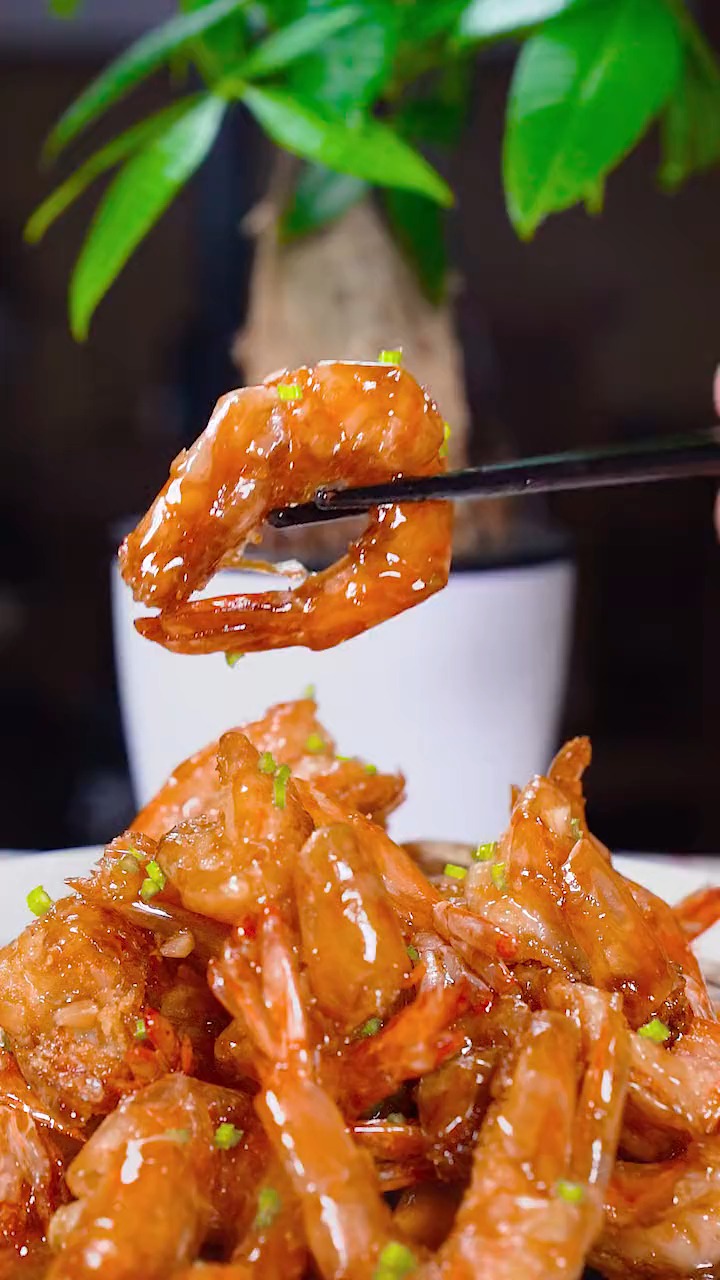 酥皮大虾,太好吃了