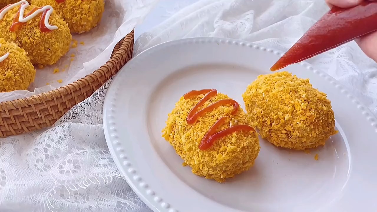 土豆的神仙吃饭～日式芝士可乐饼