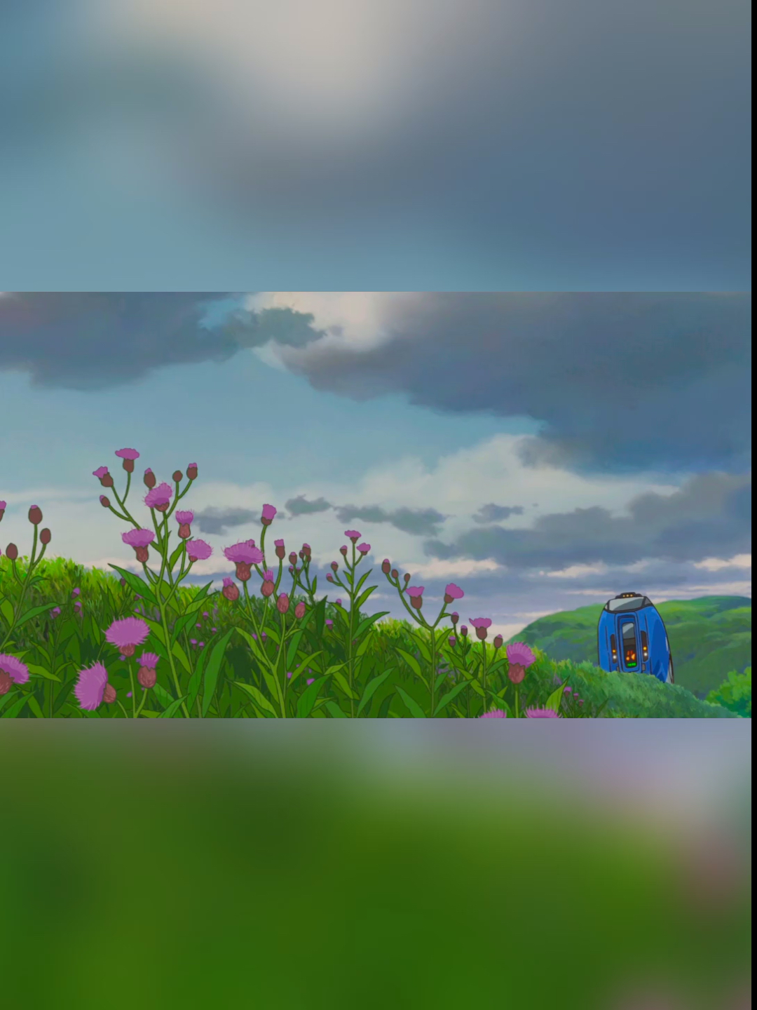 我和春天有个约会#宫崎骏说:"当陪你的人要下车时,即使不舍,也该写骀