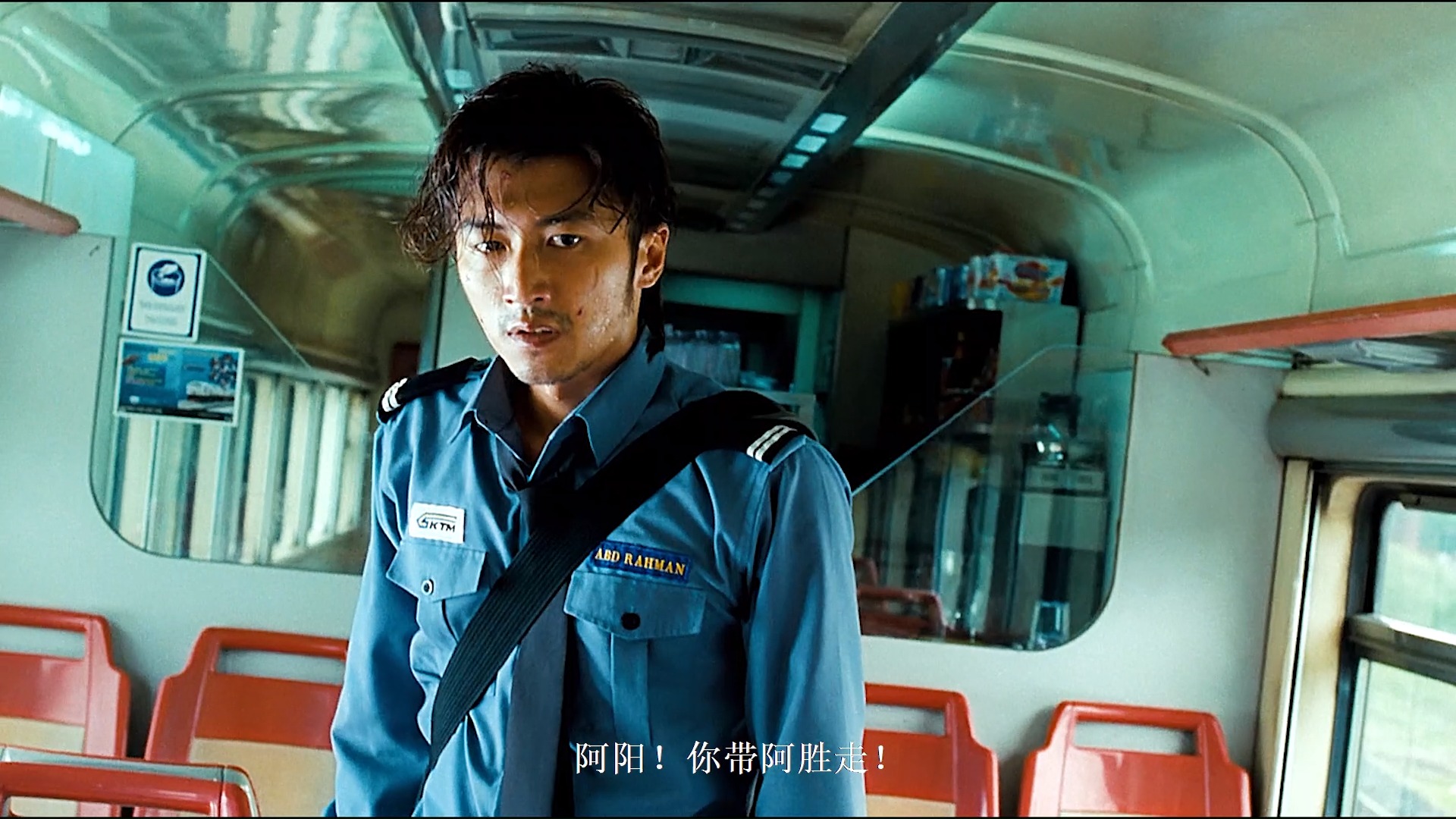 谢霆锋#谢霆锋,周杰伦饰演亲兄弟电影《逆战》