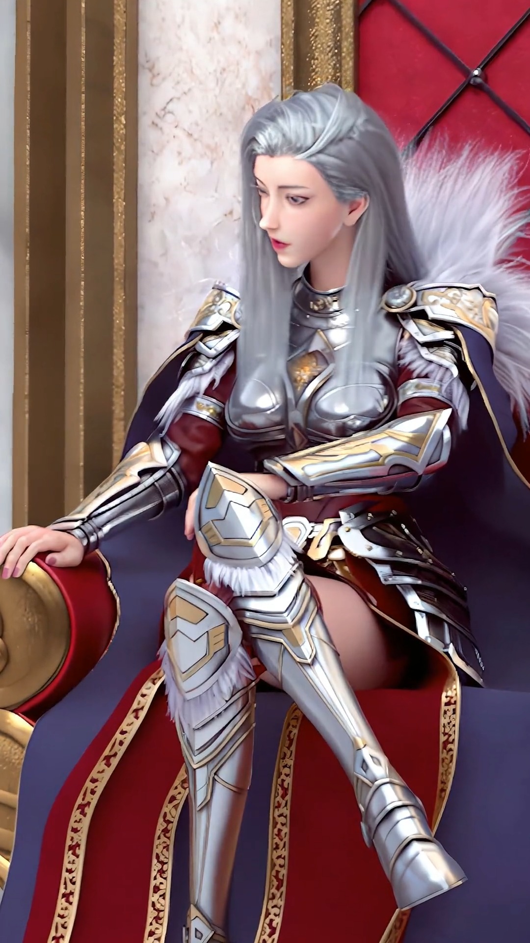 鹤熙:我的眼里只有银河 而你只是一个过客 #国漫女 #动漫女神 #高清