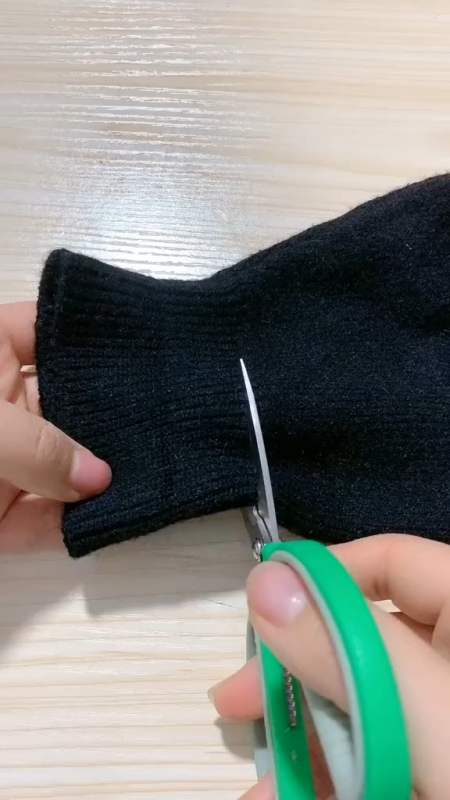 袖子长了不要剪,这样缝太美了-全民小视频