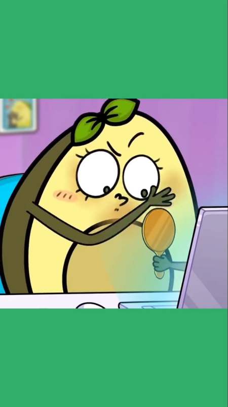 动画牛油果小姐在学习化妆又会发生什么有趣的事呢