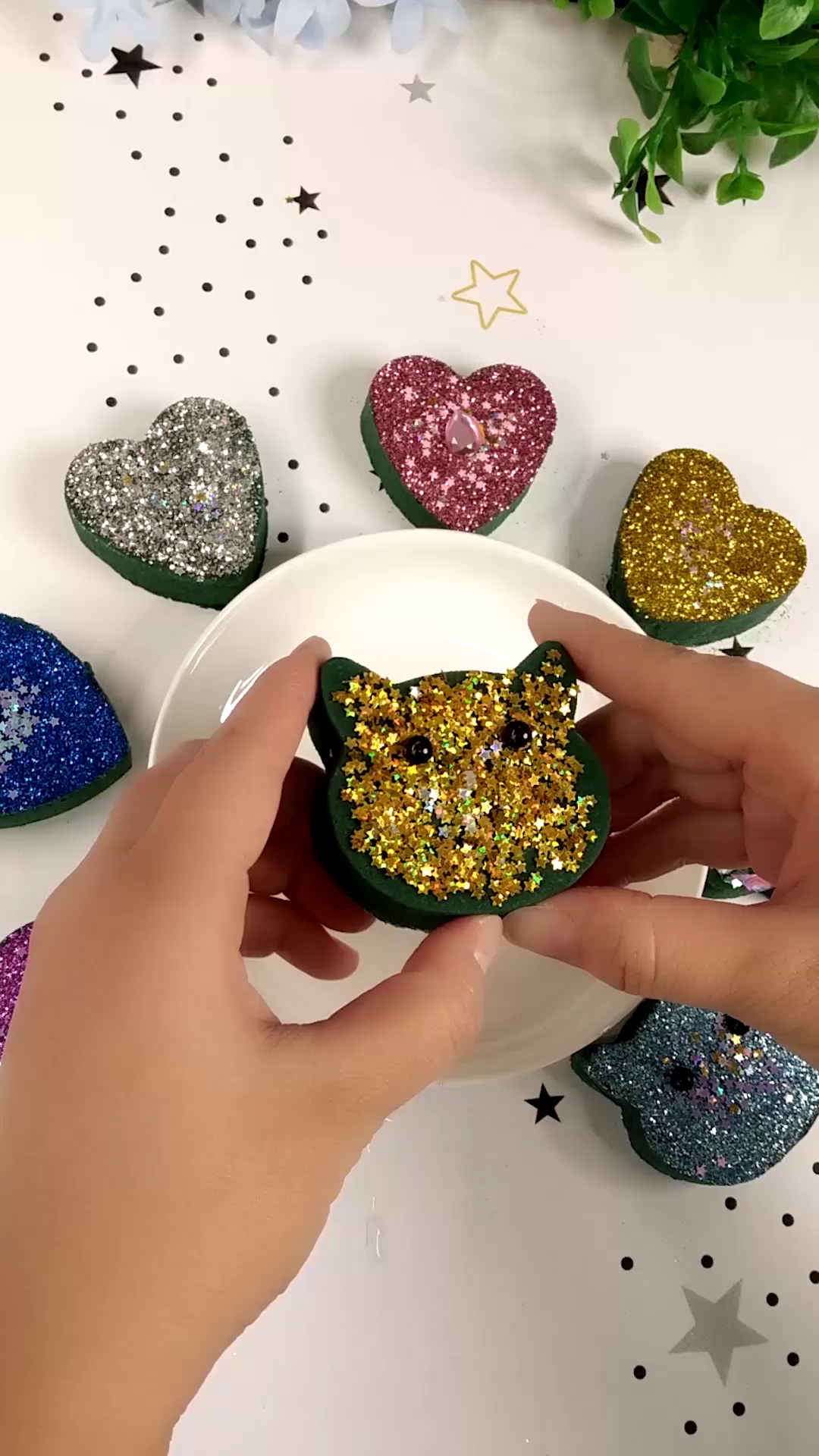 心情不好的时候,捏解压花泥