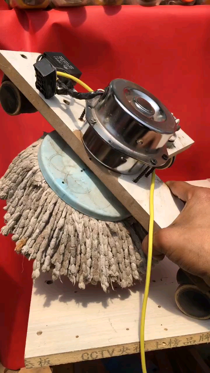 手工制作#自制扫地机器人来了