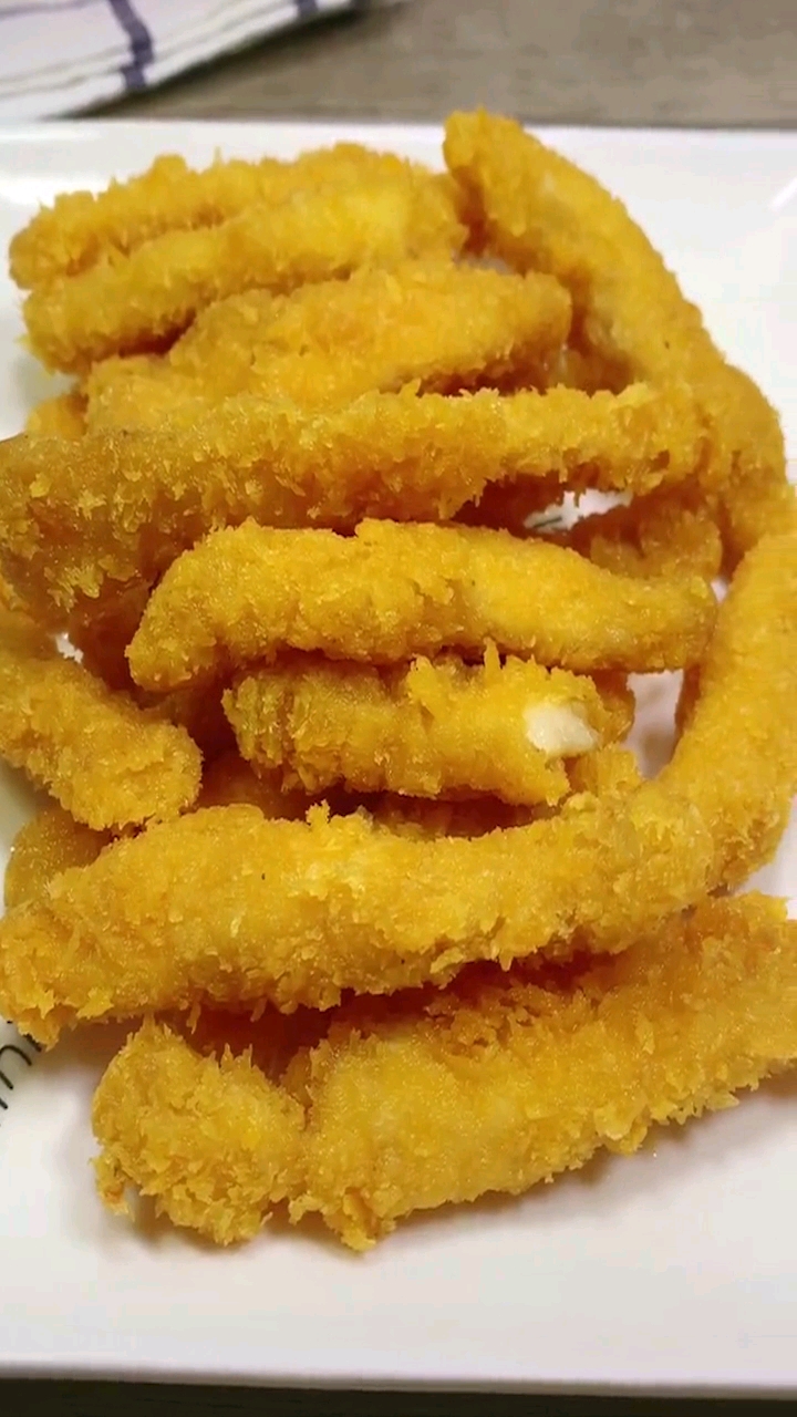 香酥无骨鸡柳,大人小孩都爱吃