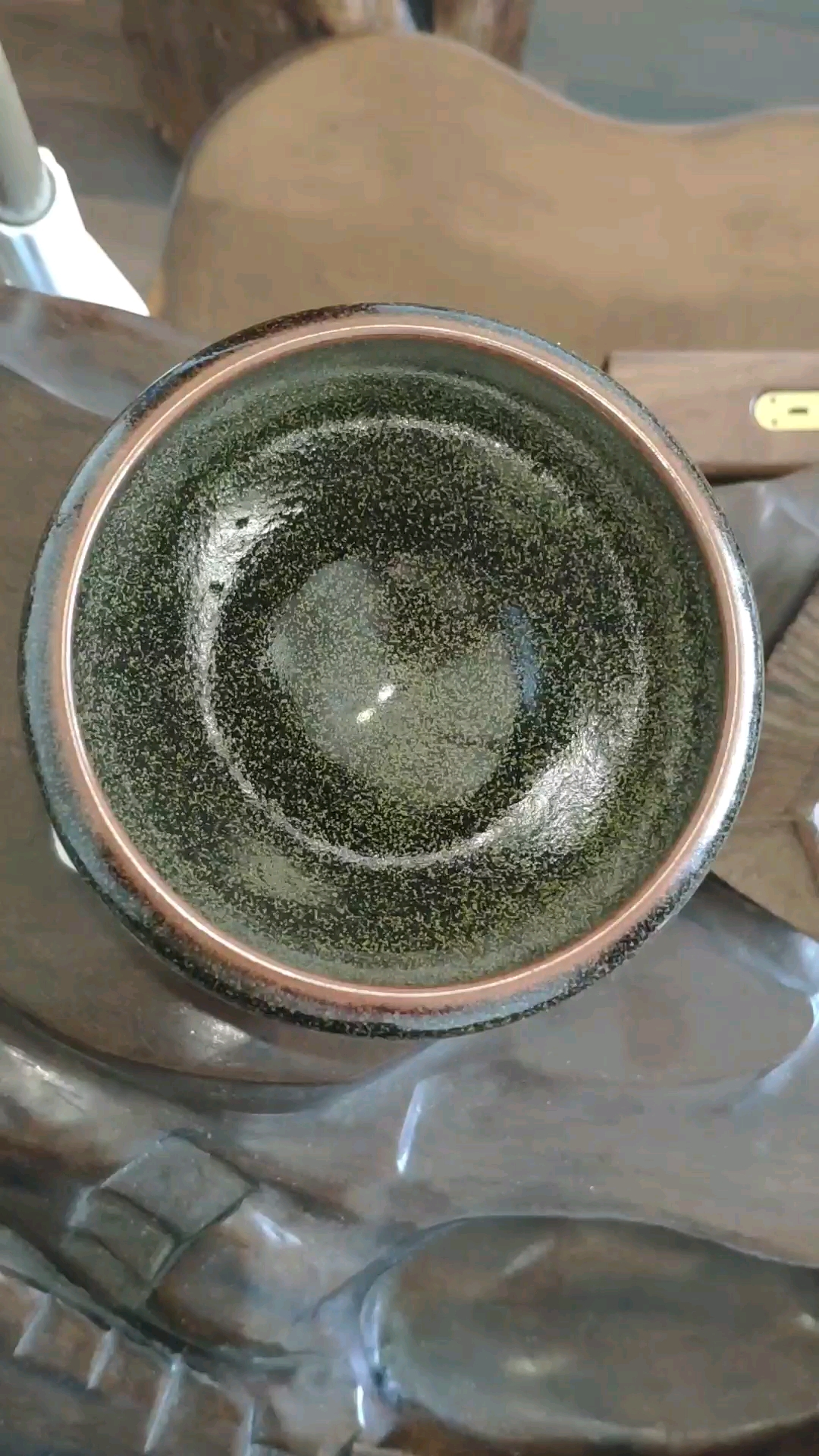 龙窑柴烧茶叶末建盏