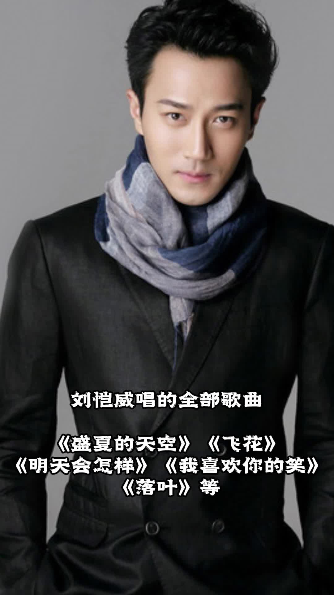刘恺威演唱的歌曲《飞花》,一起欣赏吧-度小视