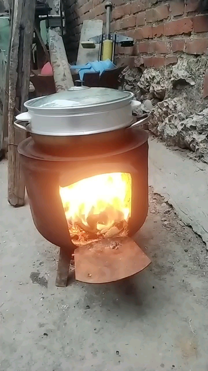 烧火做饭就是好吃