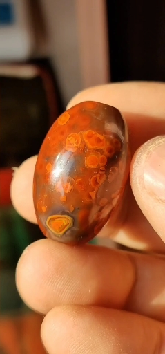 张家口宣化战国红玛瑙桶珠