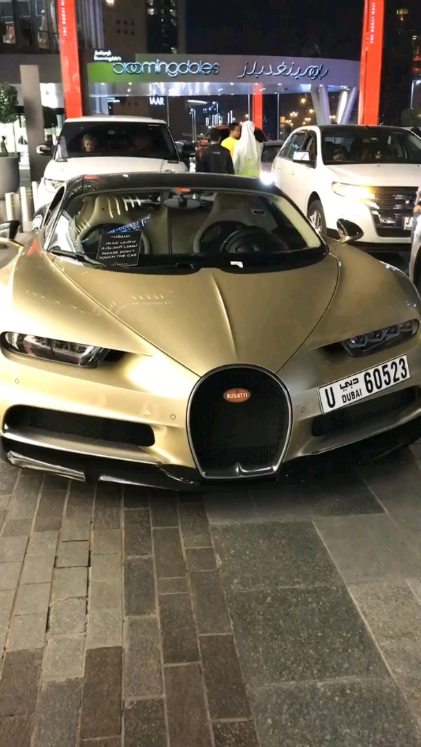 迪拜第一台上牌布加迪
