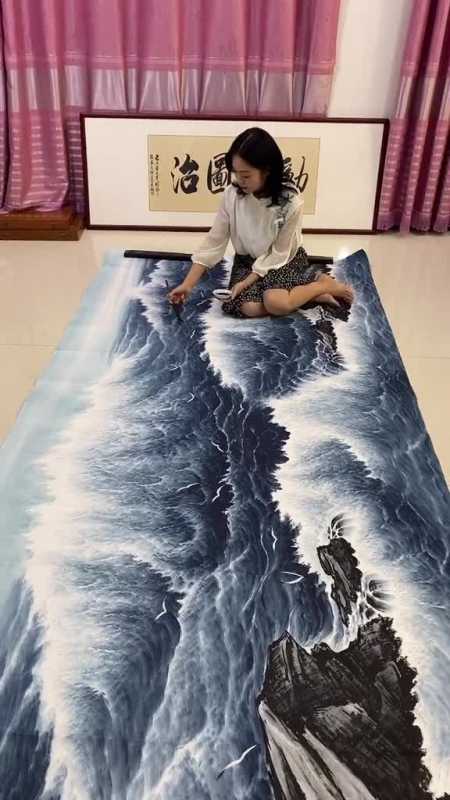 2020-10-25 0举报 国画王朵 4