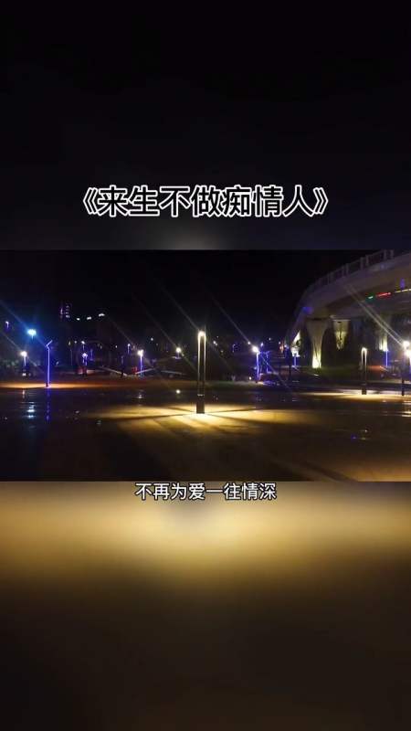 来生不做痴情人,不再为爱一往情深.