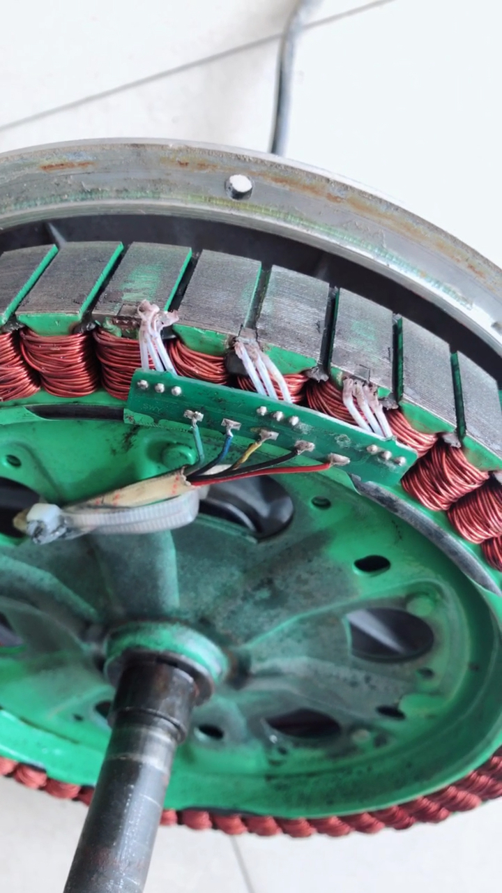 电动车电机霍尔更换