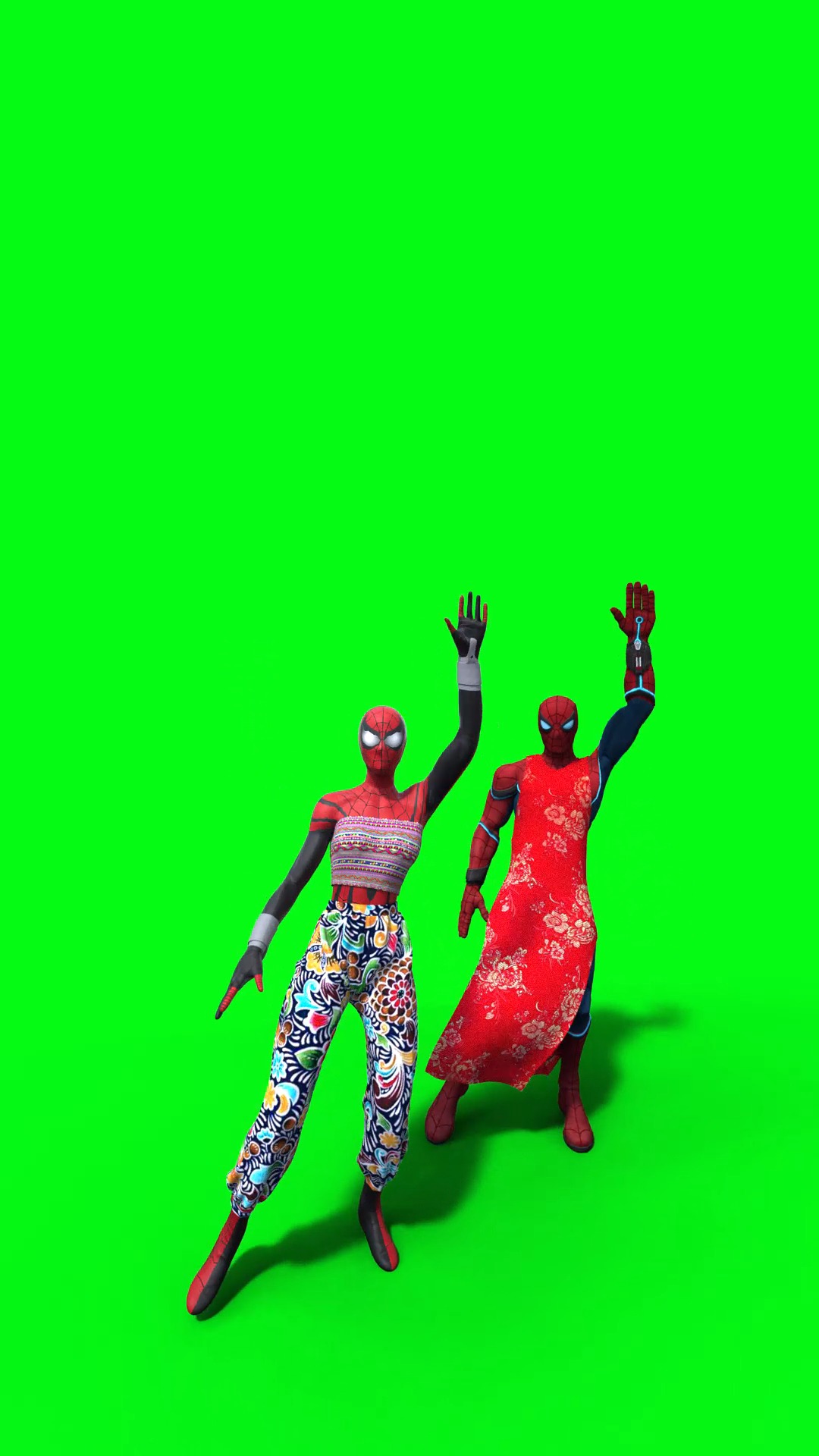 绿幕素材#好玩好看的蜘蛛侠素材,他来了