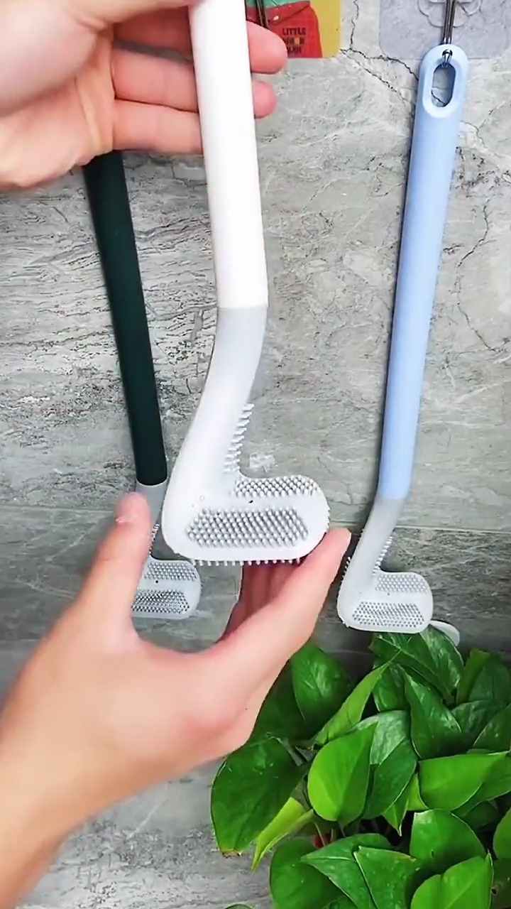 居家好物#家里的马桶刷不好用,就入手了这个高尔夫硅胶马桶刷,马桶的