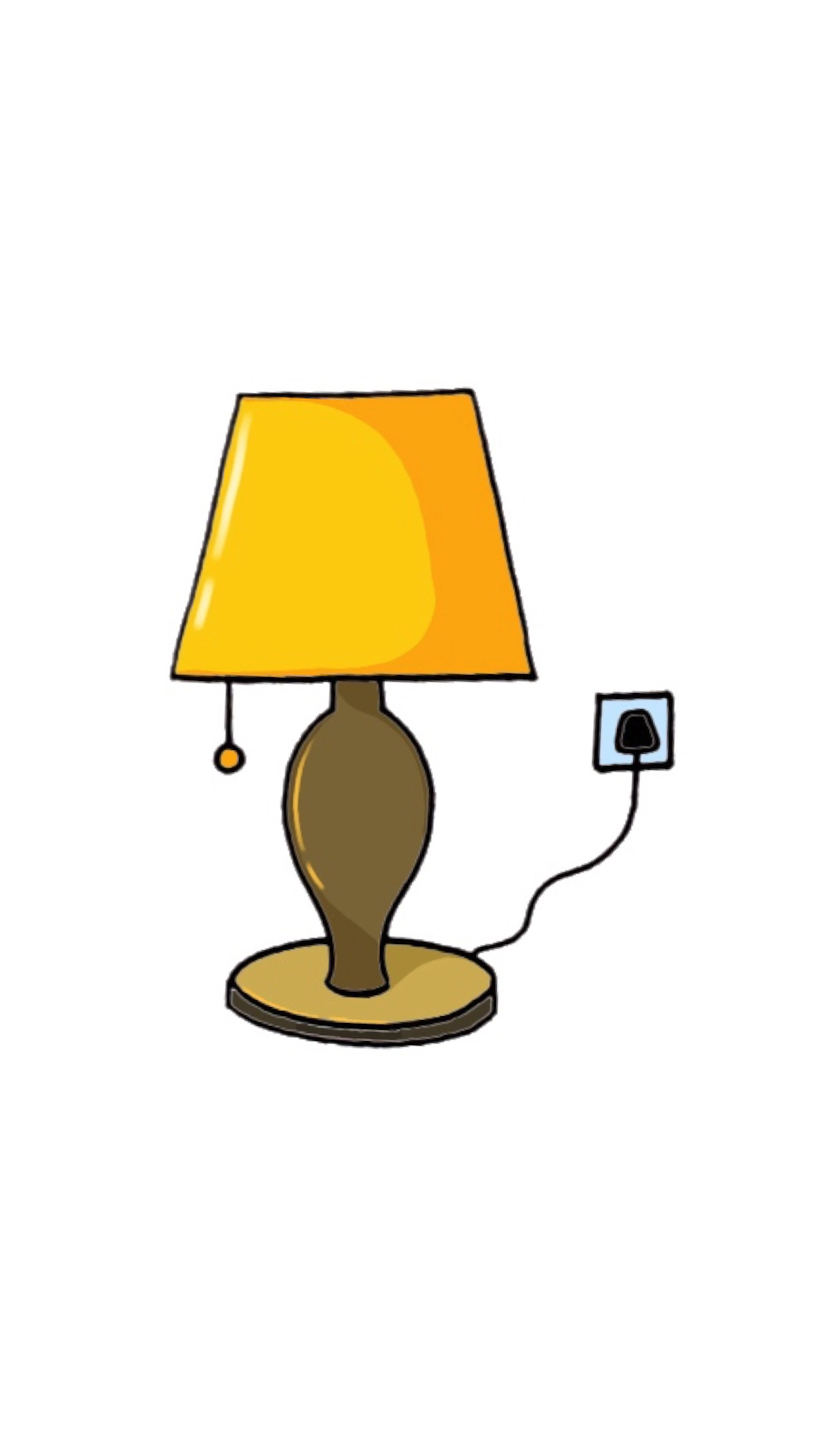 10秒画变变变之梯形变台灯