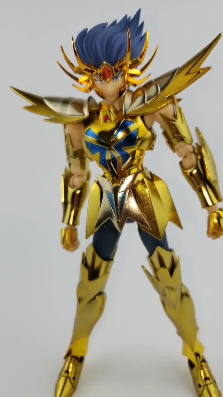 巨蟹座黄金圣斗士手办展示,造型十分帅气,不信自己看