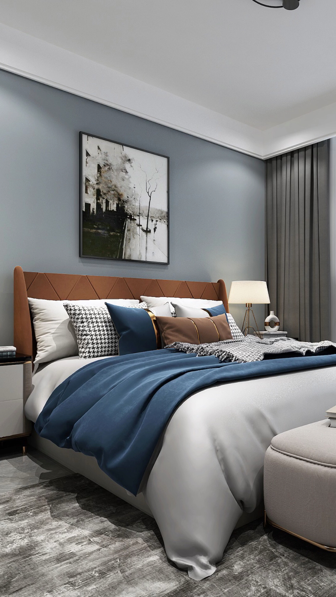 不一样的人生#都说没有飘窗的主卧没有灵魂,我家没有我也挺喜欢,背 